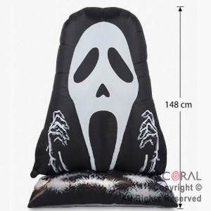 GLOBO METALIZADO HALLOWEEN SCARY 148 CM (GY-10606)